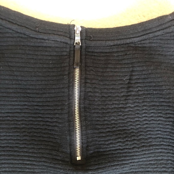 Merona Black Ribbed Sweater - Picture 2 of 10